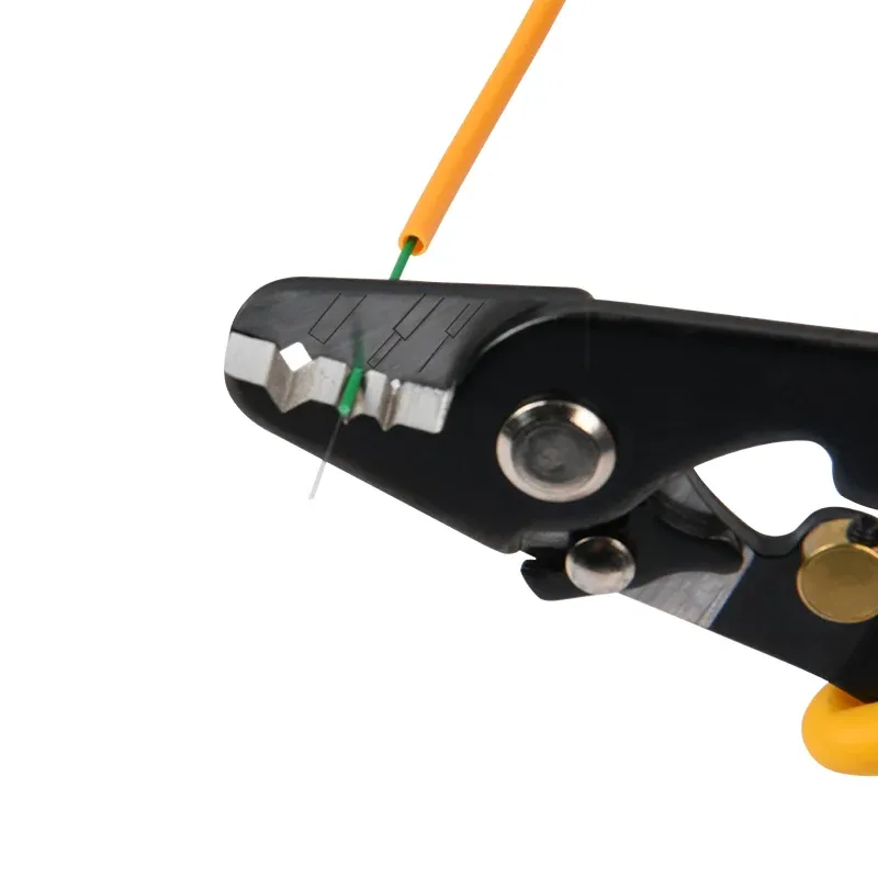 TAWAA Fiber Stripping Pliers Fiber Optic Stripper Fis Single Hole Jacket Remover Fis