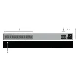 Netengine AR6710-L8T3TS1X2-T 02354PUJ 1*10GESFP+ WAN, 8*GE LAN HW Enterprise Routers