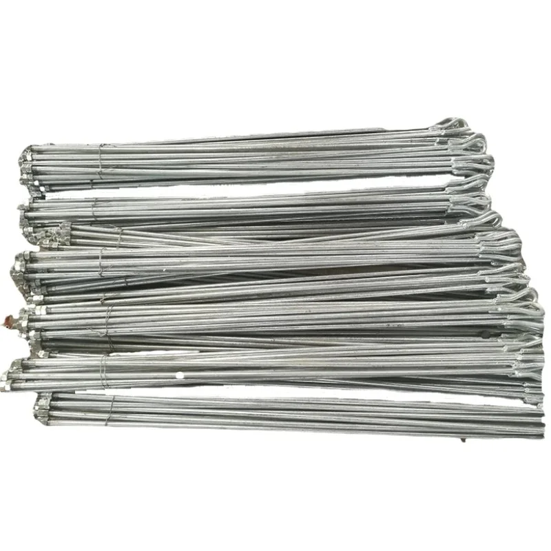 Galvanized Single-loop Guy Wire Anchor Rods for Communication Guy Wires, 161500 - 161800, Steel Guy Wire Anchors.-boxintelecom
