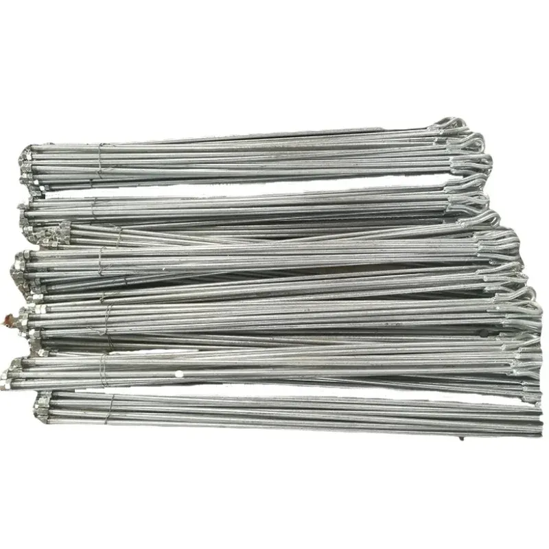 Galvanized Single-loop Guy Wire Anchor Rods for Communication Guy Wires, 161500 - 161800, Steel Guy Wire Anchors.-boxintelecom