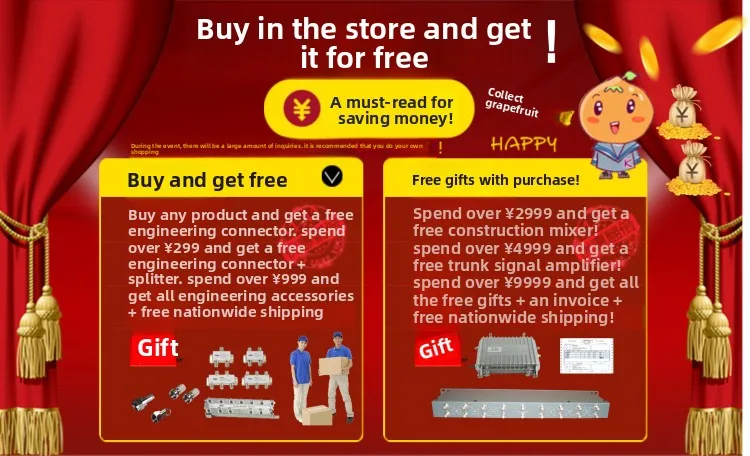 Digital Cable TV Optical Receiver Broadcast 2-Channel CATV Transceiver AGC/60V/220V (Factory Direct Sales)