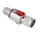 Factory Price 0-6G N Female Bulkhead to N Male Surge Type Quarter Wave Lightning Arrester 