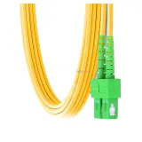 Factory High Quality Yellow Simplex Duplex SC-LC UPC Fiber Optic 0.9mm/2.0mm/3.0mm Patch C