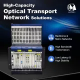 OptiX FTTH Communication 1550nm Wavelength Fiber Optic Transmitter OSN 7500II 4x10G Hybrid