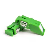 Fiber Optic Connector SC/APC Transparent Fiber Optic Shutter Adapter Factory Supply Patch 