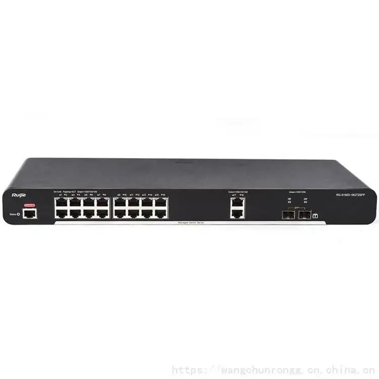 RG-S6510-48VS8CQ 48-Port 25G + 8-Port 100G ONU OLT Terminal Device for FTTH/FTTB/FTTX Networks EPON/GPON/10G PON Service AC/DC-boxintelecom
