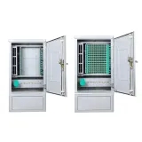 Fully Equipped 576/288 144 Core SC Optical Fiber Cable Distribution Box Outdoor Floor-Stan