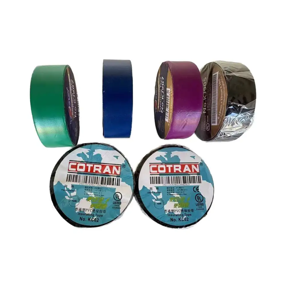 COTRAN KC62 10m Economical Waterproof PVC Tape Practical Materials for Electrical Insulation-boxintelecom