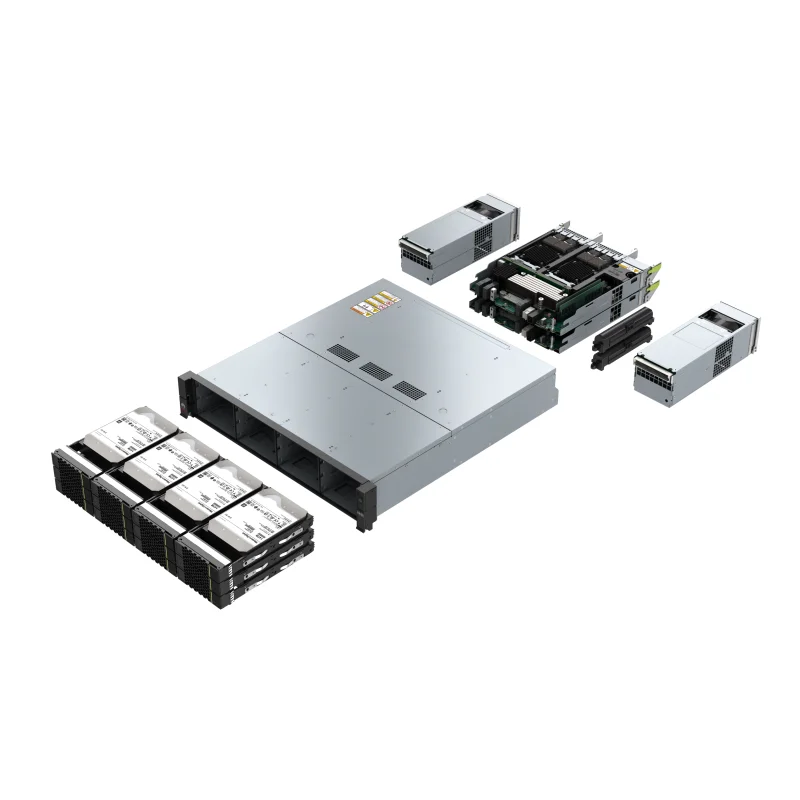 OceanStor 2600 Dual Controller Support Multi-Protocol Enterprise Storage Enclosure 02355MCP 260V6-S-L-128G-AC-boxintelecom