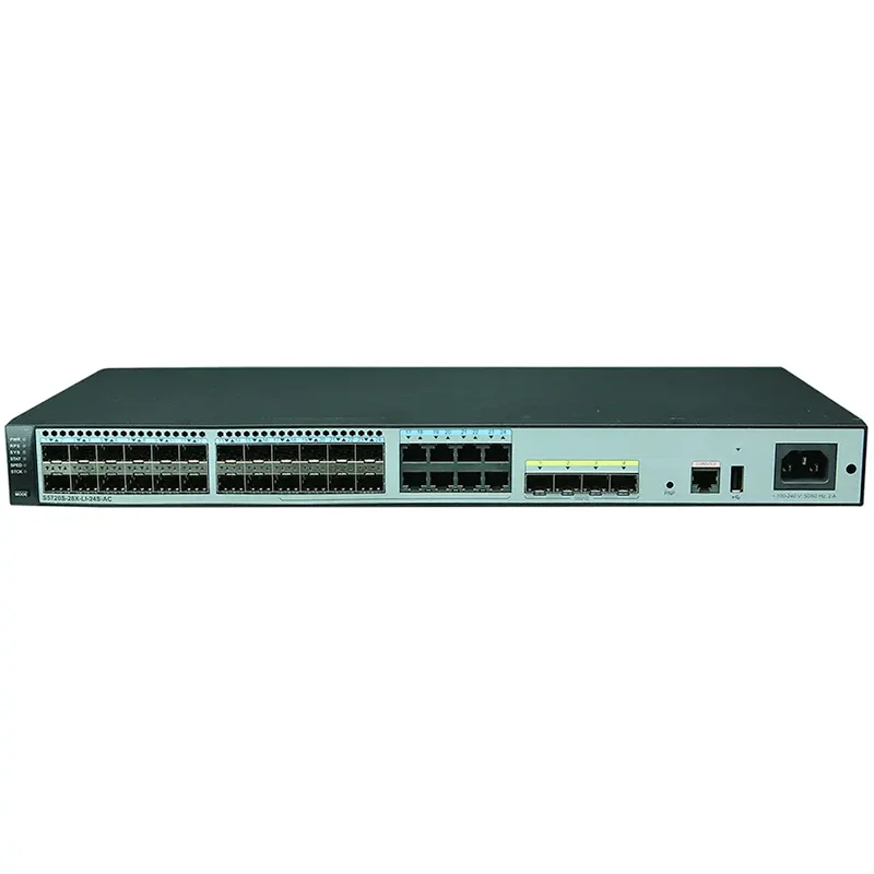 S5720S-28X-LI-24S-AC 98010630 S5720S-LI Series Gigabit Optical Ethernet Switch for h w-boxintelecom