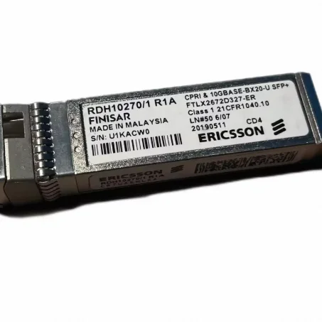 70/1 and RDH 102 70/2 Paired Single Fiber Optical Module 10GBASE-BX20-U/D SFP+