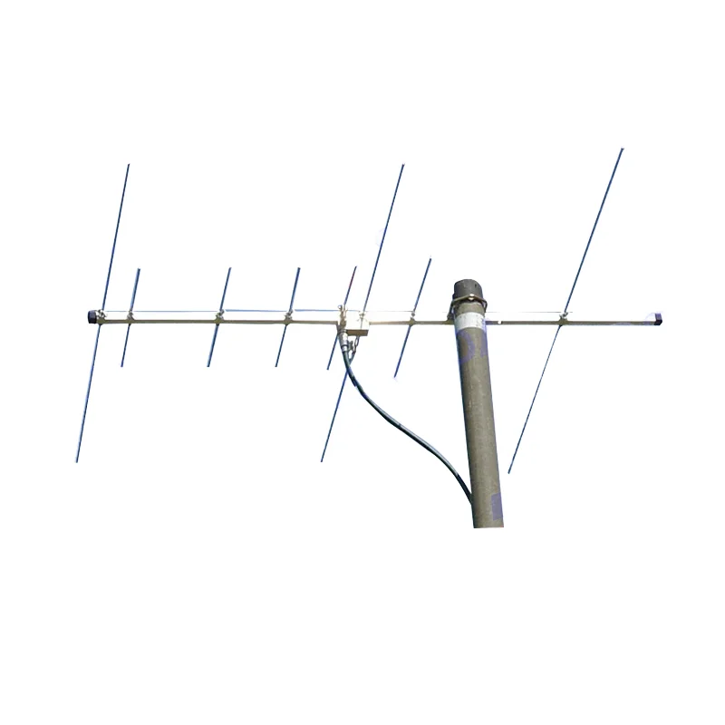 Hot Sale VHF High-Gain VPol 11dBi 380-500MHz Log Periodic Antenna Yagi Antenna with N-Fema