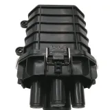 Mini Dome Fiber Optic Splice Closure FTTH WiFi 4G Enabled 1 Oval 3 Ports 48 Cores IP68 Wat
