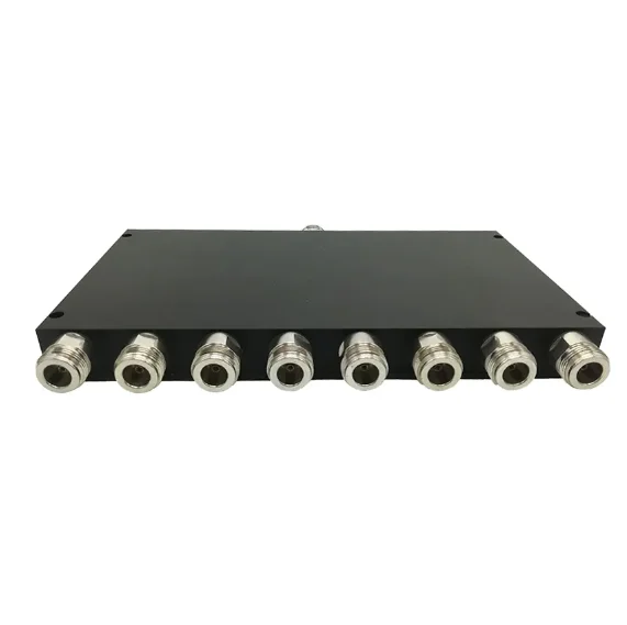 Low VSWR RF 50W 700-2700MHz 8 Way Microstrip Power Divider/ Power Splitter for IBS DAS
