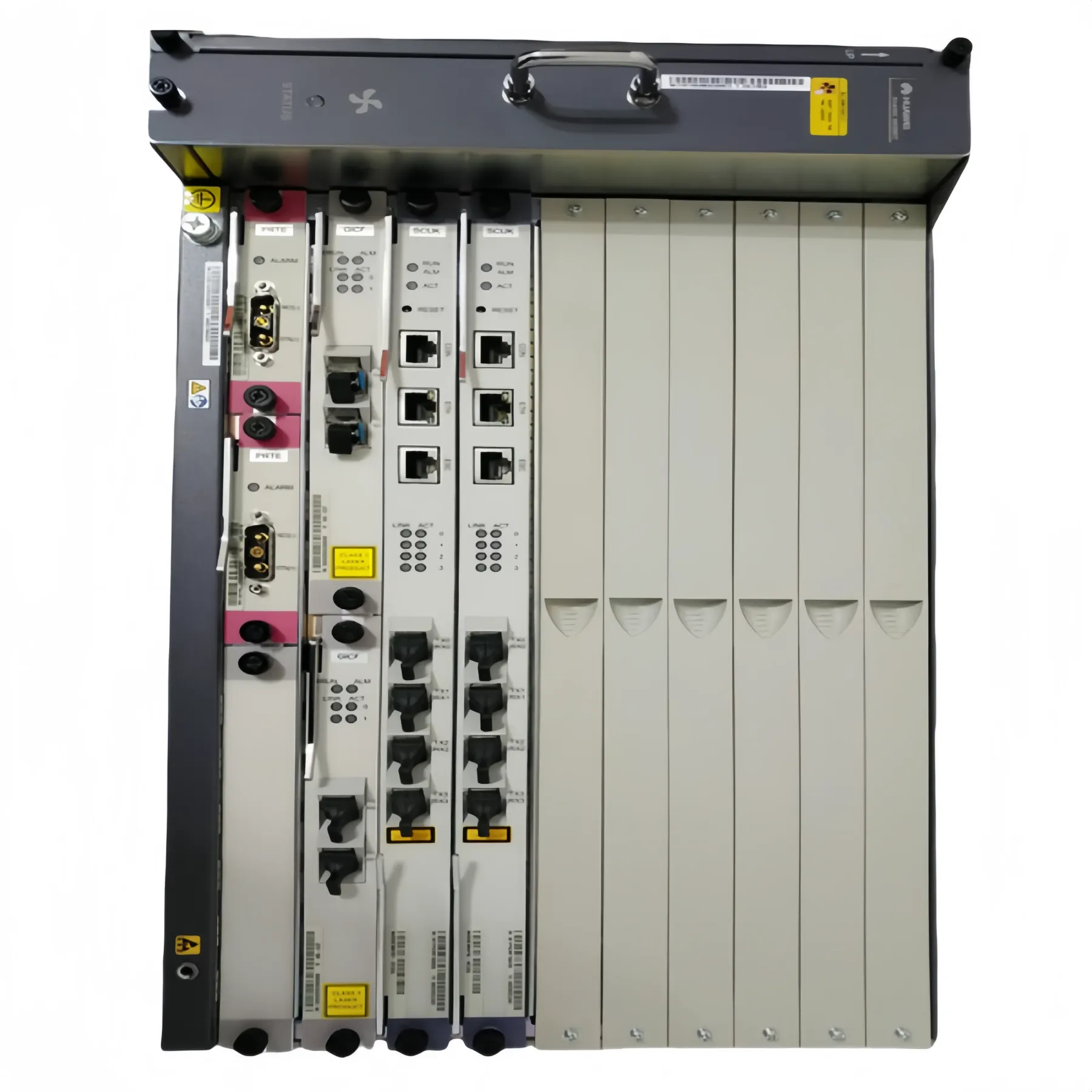 FTTH 19 Inch GPFD 16ports Optical Line Terminal OLT SmartAX MA5683T GPON 2x H801 SCUN 2x H805 GICF 2x PRTE C+ Blue Muchen/OEM-boxintelecom
