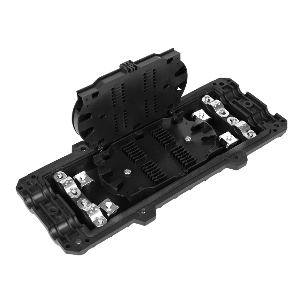 Mini 12 24 Core Caja Fibre Enclosure  2in 2out Join Box Fibra Optical Splice Closure Fiber Optic Termination Box-boxintelecom
