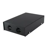 4-Port ST Fiber Optic Terminal Box - 4-Core Fully Loaded Wall-Mount Fiber Splicing Box wit