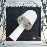 3700 4000 MHz High Gain 10 DBi MIMO Log-Periodic Directional Antenna for 5G Applications