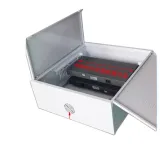 IP54 Outdoor Integrated Communication Enclosure Wall-Mounted 4U Network Equipment Cabinet 