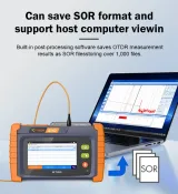 Newest Otdr Qx43 Qx43-p1 1310 1550 Smart Otdr Mini OTDR Optical Time Domain Reflectometer 