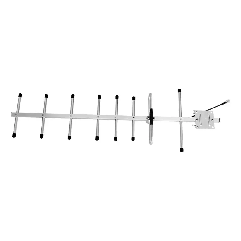Hot Sale Wide Frequency High Gain 618MHz 12DBi UHF VHF Yagi Antenna with N-Female for DAS IBS