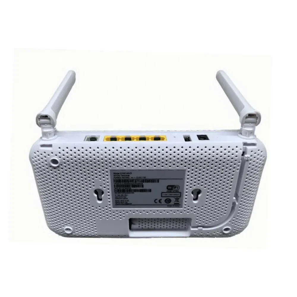 FTTH Fibra Unit New Type EG8145V5 ONT 5V5 Ecolife EG8145V5 Gpon ONU 4 Port 1Voip ONT 4Ge 2.4G 5G Dual Band WiFi Router Modem-boxintelecom