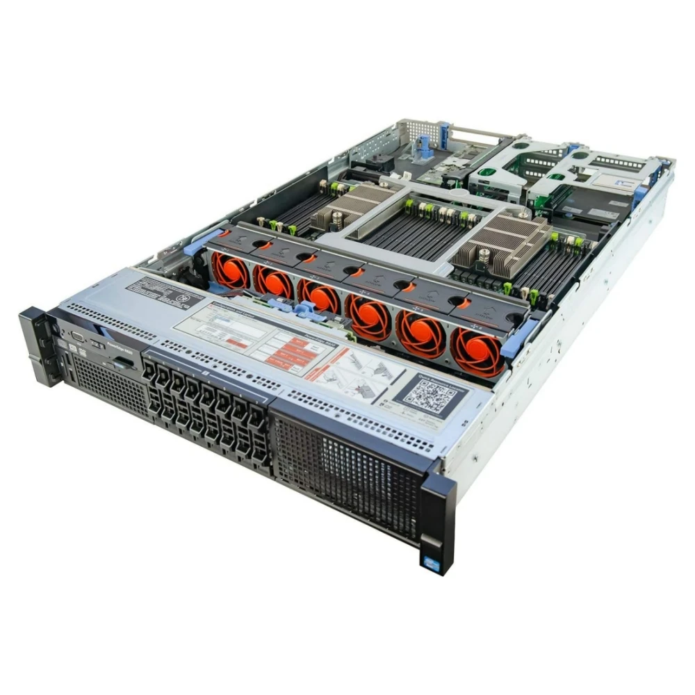 High Quality and Good Price Dell Poweredge R820 2U Rack New or Used Stock Server 4