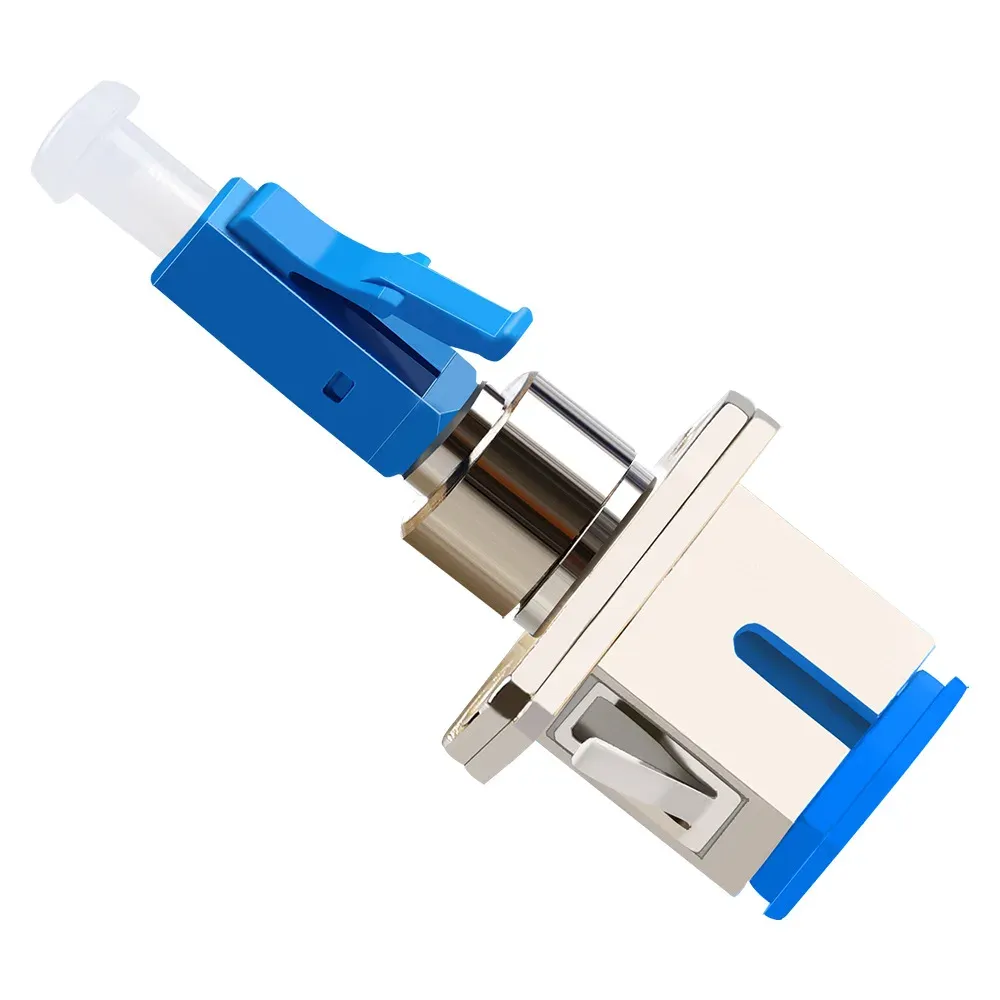 SURFIBER LC Male UPC Fiber Optic Adapter with SC Female Pigtail Connector FTTH Converter 1