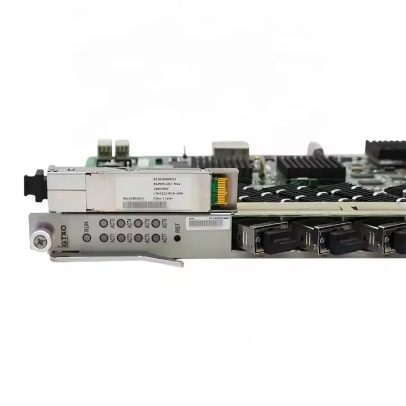GTXO 8-Port 10G GPON Subscriber Card for N1/N2 PON Service XG-PON OLT C300/C320 5G Network-boxintelecom