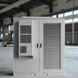 Outdoor Integrated IP55 Network Cabinet Double-Compartment Stainless Steel Aluminum Galvan