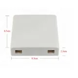 2 Port ABS Fiber Optic Junction Box Ftth Socket Box with 4G Wi-Fi 3G Network Wall and Desk