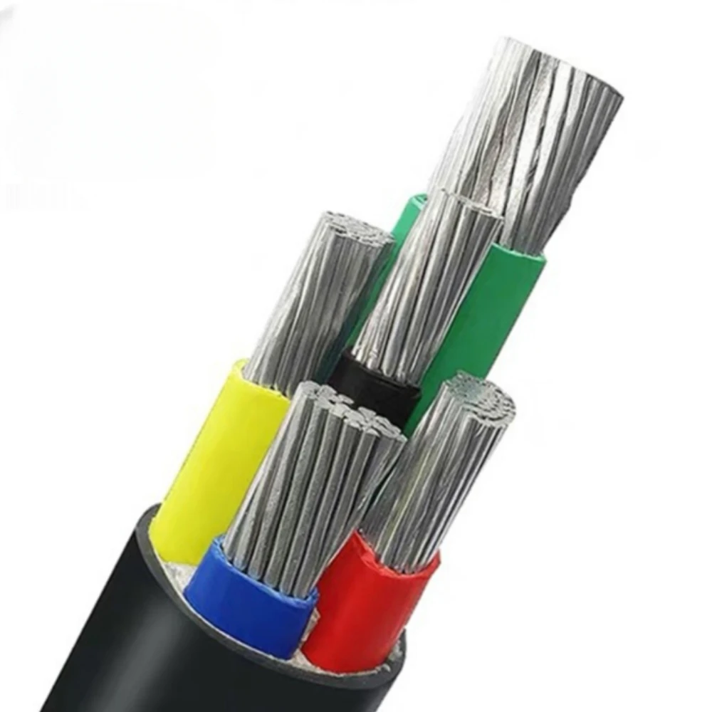Low Voltage 0.6/1kV NAYY/NA2XY Aluminum Wire 45mm2 PVC/XLPE insulated PVC Sheath Power Cable jiangnan-boxintelecom
