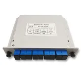 Cassette Type FTTH 1*8 Fiber PLC Splitter Low Insertion Loss 1*4 1*8 Fiber Cassette Splitt