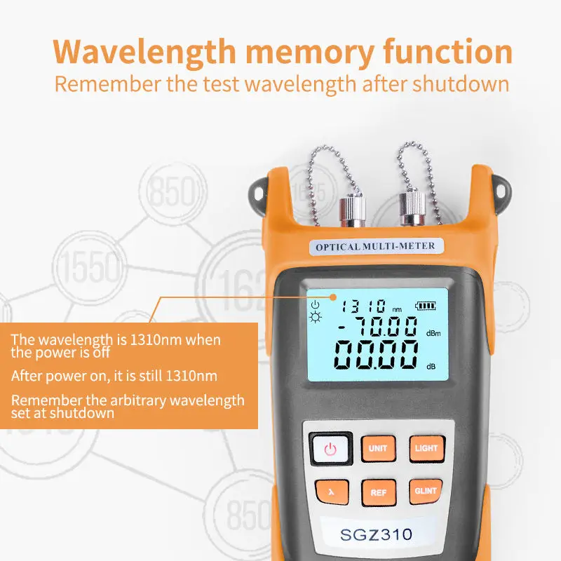 GUANGYAN Y1 All-in-One Multifunction Optical Power Meter VFL Cable Tester FTTH WiFi Compatible SC Fiber Optic Equipment-boxintelecom