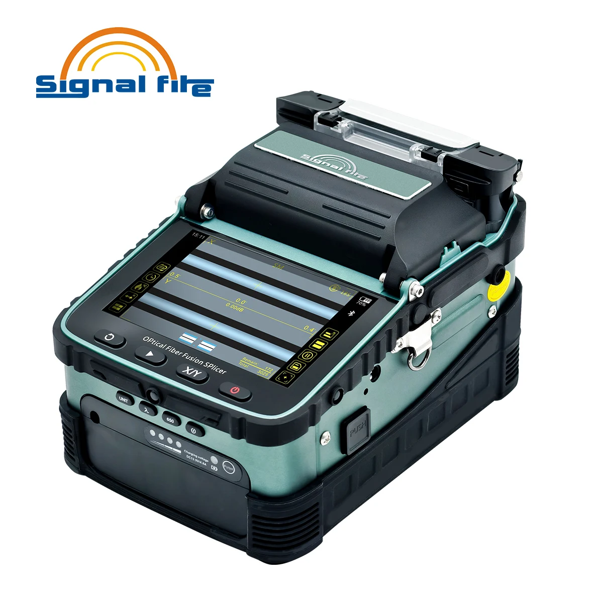 Original AI-6A+  Six Motors Multi-language Automatic Optical Fiber Fusion Splicer for FTTH