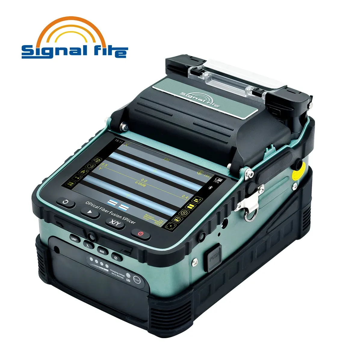 Original AI-6A+  Six Motors Multi-language Automatic Optical Fiber Fusion Splicer for FTTH
