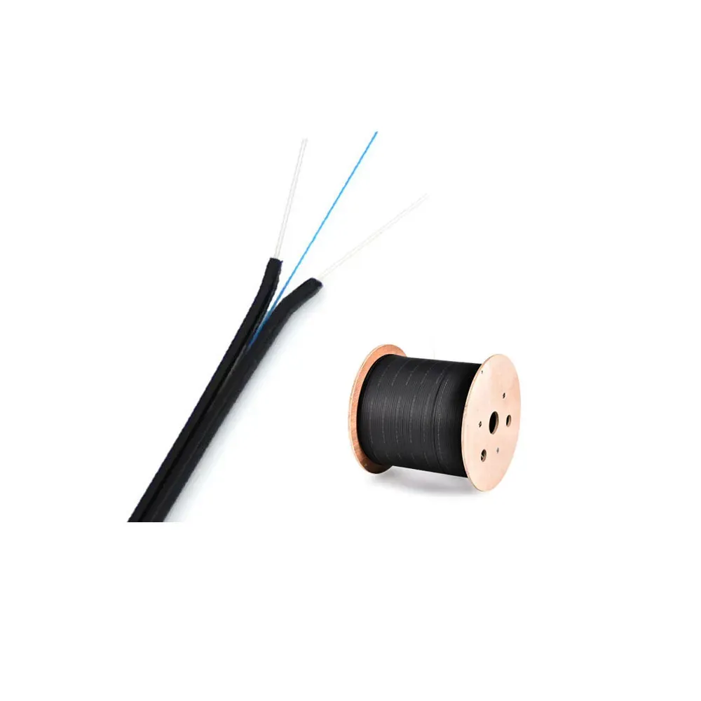 Fiber Optic Cable 1 Core 2 Cores 4 Cores 1 Kilometer 2 Kilometers FTTH Descent Cable Single-mode Indoor and Outdoor-boxintelecom