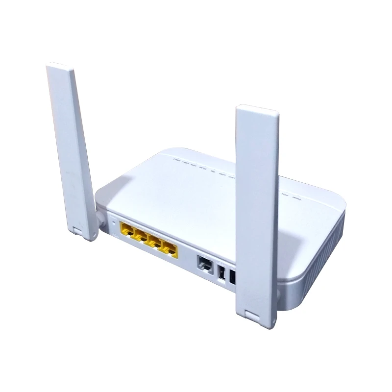 Hotsale F6610M F6610M0 4GE XPON ONU dual band WIFI6 7db with English Firmware HS8546X6 HS8346X6 HS8145X6 work on network 1