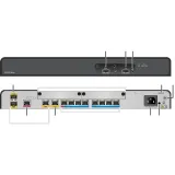 HW NetEngine AR6120 02352CQW Enterprise Routers with 1*GE combo WAN, 1*10GE SFP+, 8*GE LAN