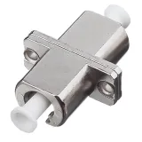 Single-Mode LC Fiber Adapter Metal Flange Single-Core Telecom Grade Coupler