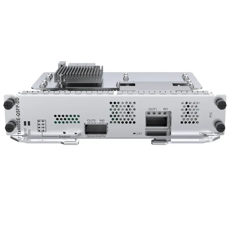CR8D00E1KBC0 CR8DE1KB00M1 CR8DE1KB00M2 1-Port 400GBase-QSFP-DD Single-layer Physical Inter