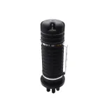 FTTH 96 Core Dome Fiber Optic Splice Box, Wall Hung Cable Joint Closure with 1 in 4 Out Po