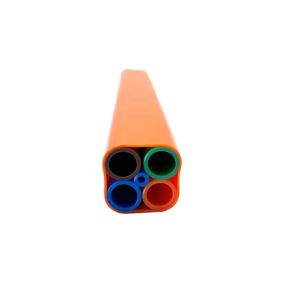 3 Way 14/10mm HDPE Microduct Pipe for Fiber Optic Cable Underground Installation and Blowing-boxintelecom