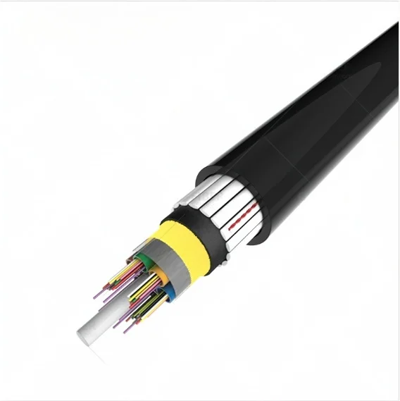 Surfiber Anti-Rodent ADSS Fiber Optic Cable| All Dielectric Self Supporting| 2 Conductors| Aerial Outdoor 50m-300m Span-boxintelecom