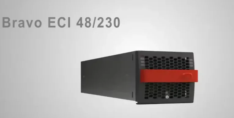 (Part No.T611730201) Bravo 10 - 48/230 Modular Inverter to Efficiently Secure Critical Applications From 1.25 KVA CE+T-boxintelecom