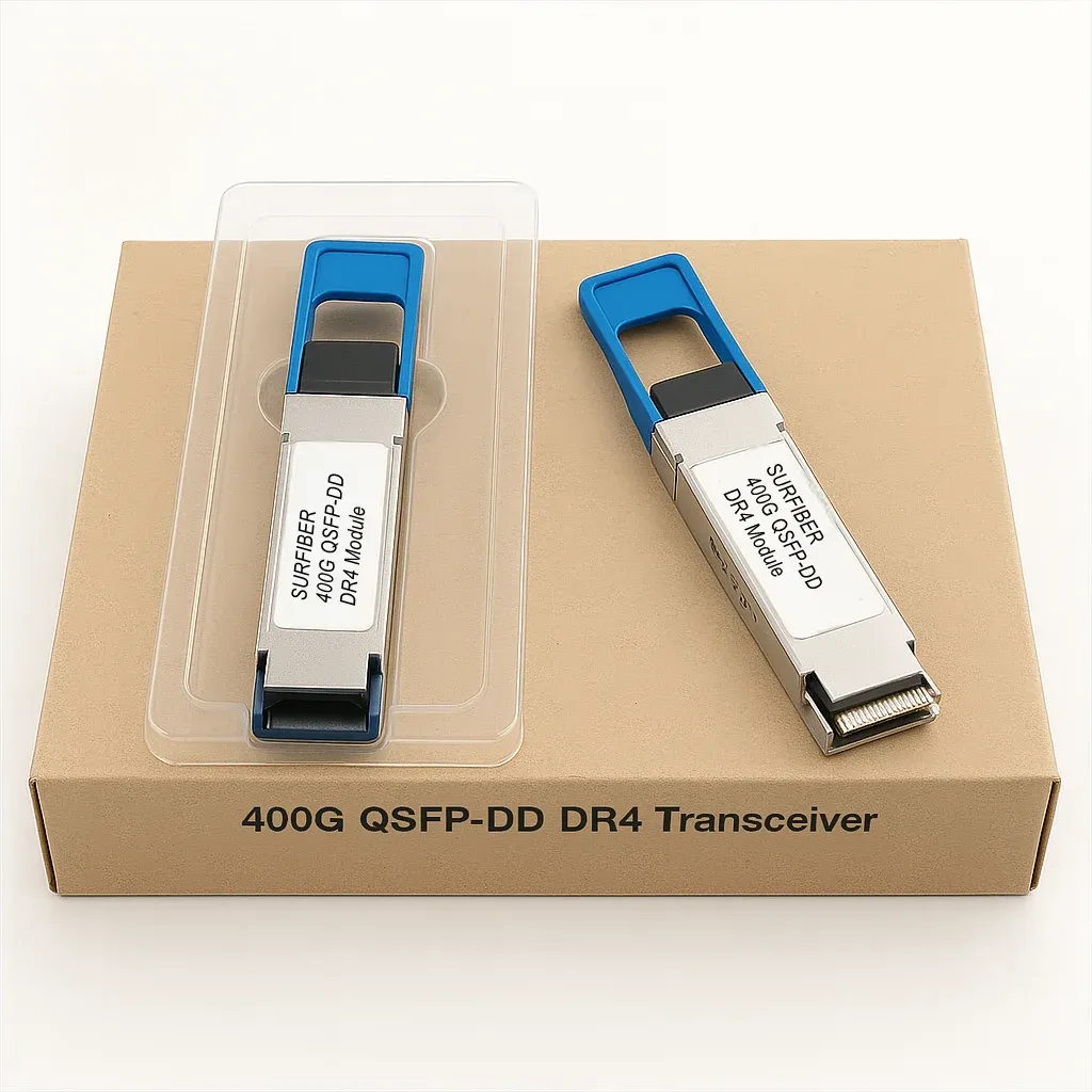 400G QSFP-DD DR4 Optical Transceiver 1310nm 500m MPO-12 FTTH for Data Center for Arista