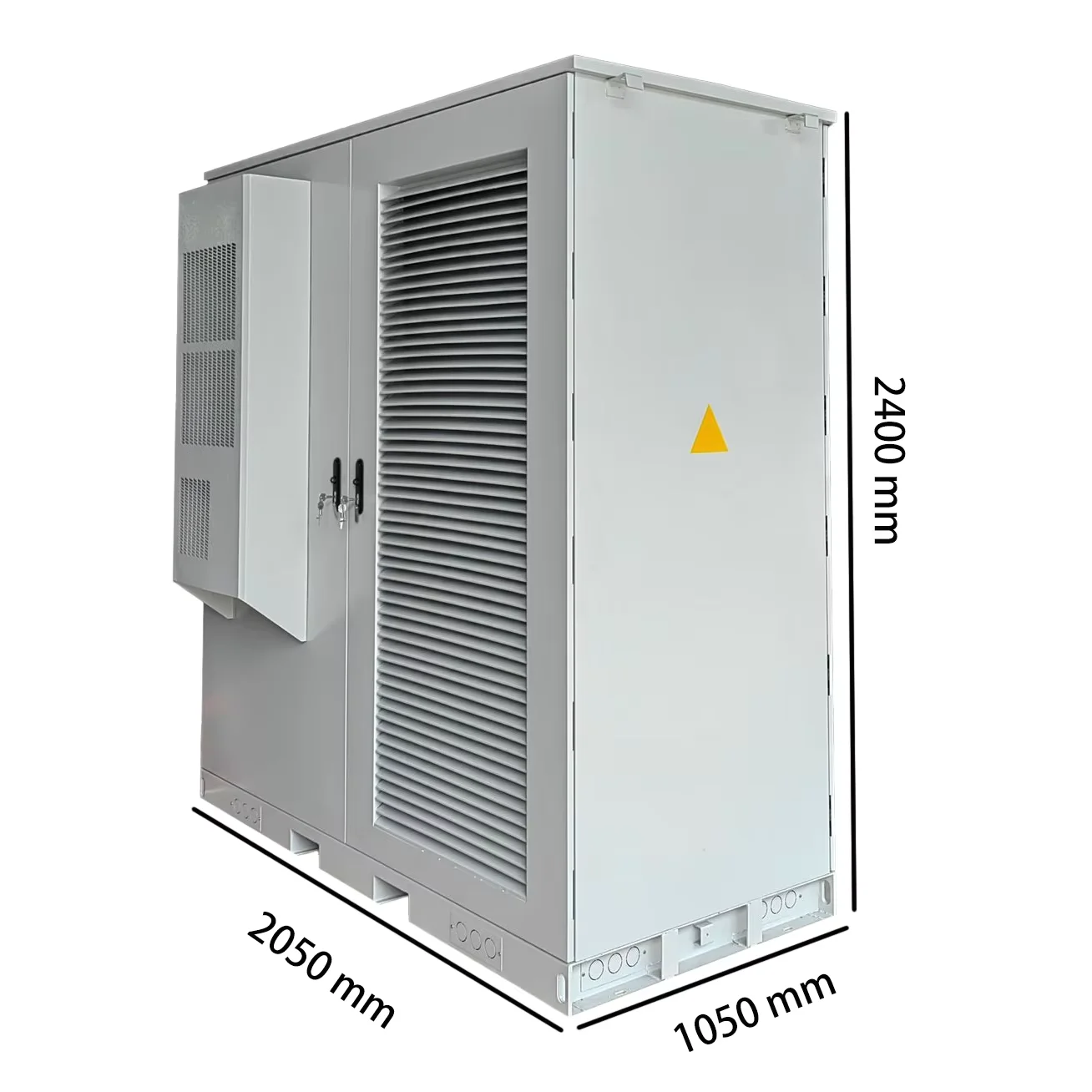 Outdoor Integrated IP55 Network Cabinet Double-Compartment Stainless Steel Aluminum Galvanized Steel Enclosure Waterproof-boxintelecom