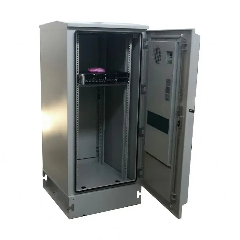 Outdoor Waterproof Aluminum Cabinet IP55 Telecom Cabinet for Use in Communication Base Stations-boxintelecom