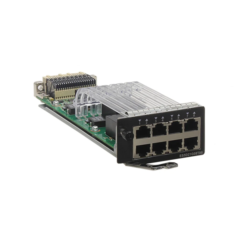 ES5D21G08T00 03021ESN 8-Port GE Rear Electrical Interface Card for S5700 Series Switches 0