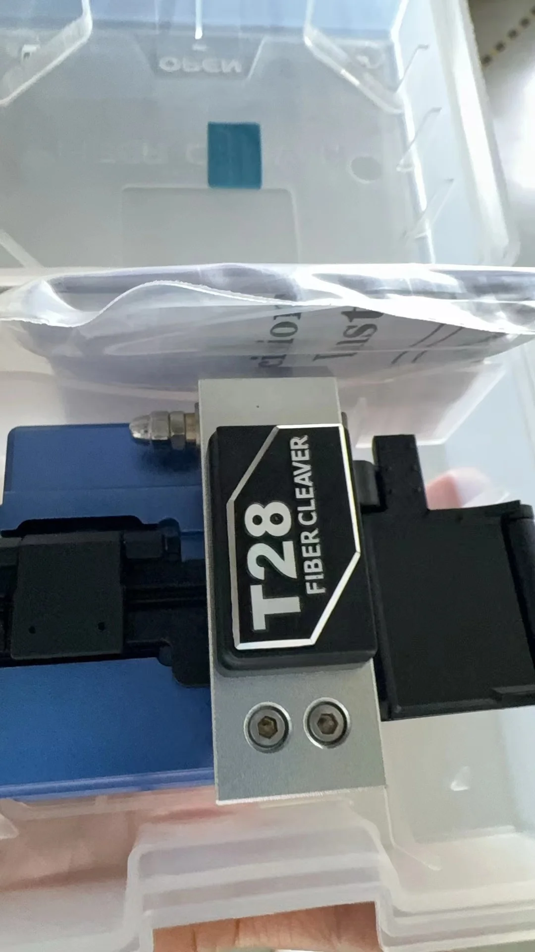 High Quality Fiber Cleaver T28  FTTH Optical Fiber Cleaver  Fiber Optic Cleaver for FTTH-boxintelecom